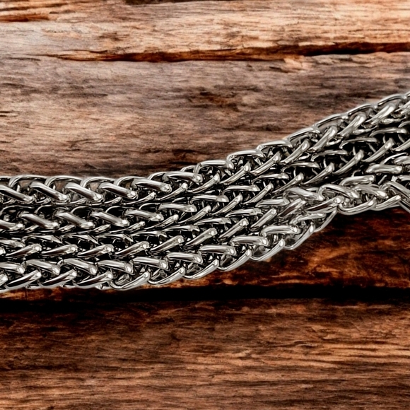 🆕️Boho Chic Straw Bucket Bag 👜✨ | Rhinestone Handle Chain Strap Trendy Stylish - Picture 6 of 17